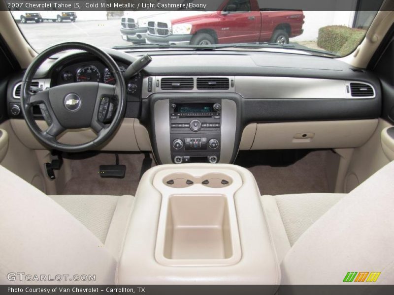Gold Mist Metallic / Light Cashmere/Ebony 2007 Chevrolet Tahoe LS
