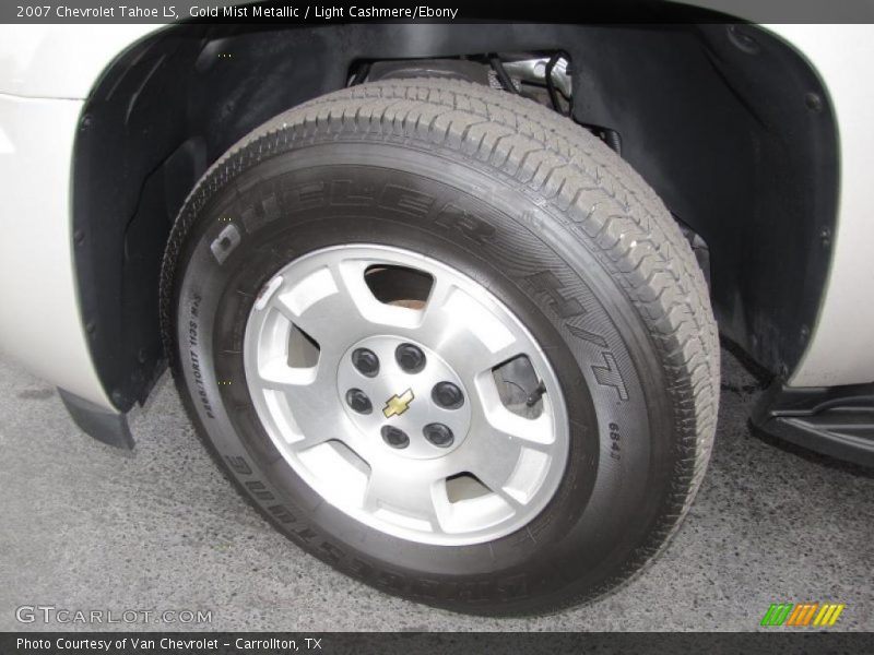 Gold Mist Metallic / Light Cashmere/Ebony 2007 Chevrolet Tahoe LS