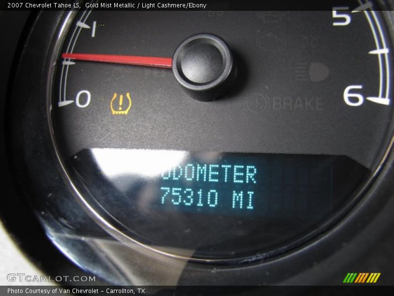Gold Mist Metallic / Light Cashmere/Ebony 2007 Chevrolet Tahoe LS