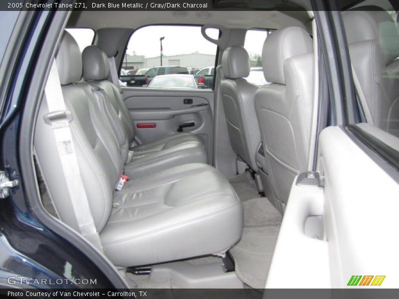 Dark Blue Metallic / Gray/Dark Charcoal 2005 Chevrolet Tahoe Z71
