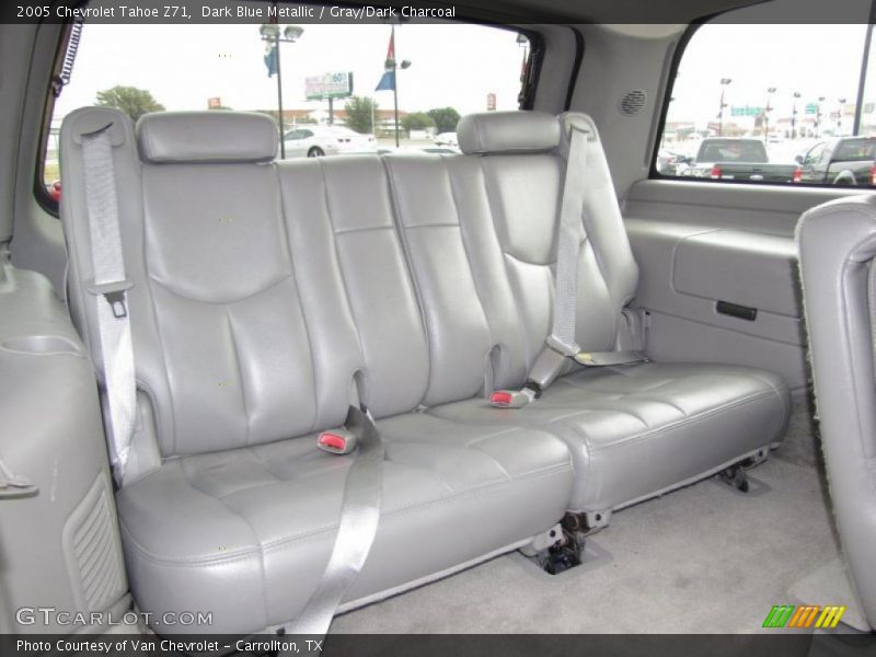 Dark Blue Metallic / Gray/Dark Charcoal 2005 Chevrolet Tahoe Z71