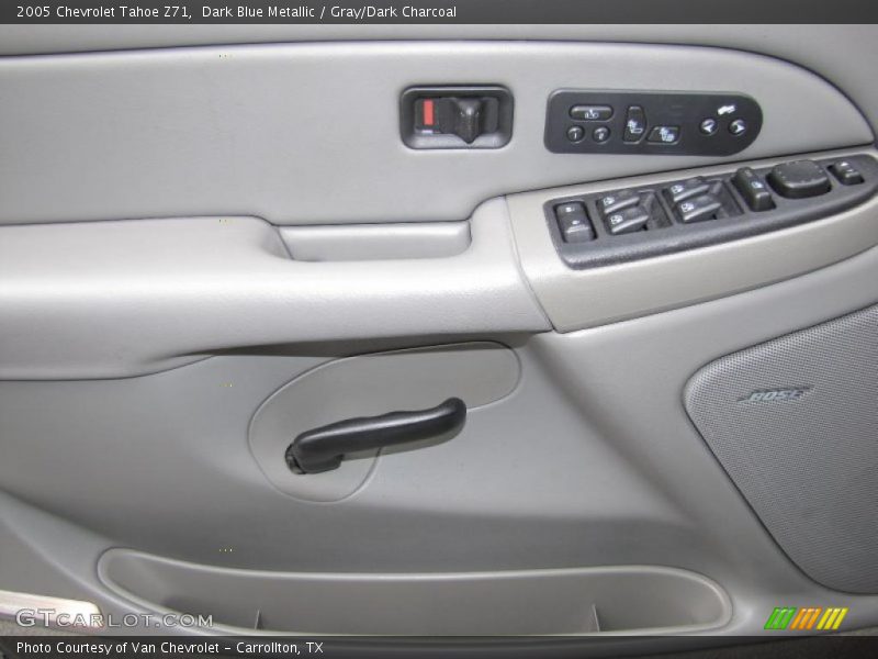 Dark Blue Metallic / Gray/Dark Charcoal 2005 Chevrolet Tahoe Z71
