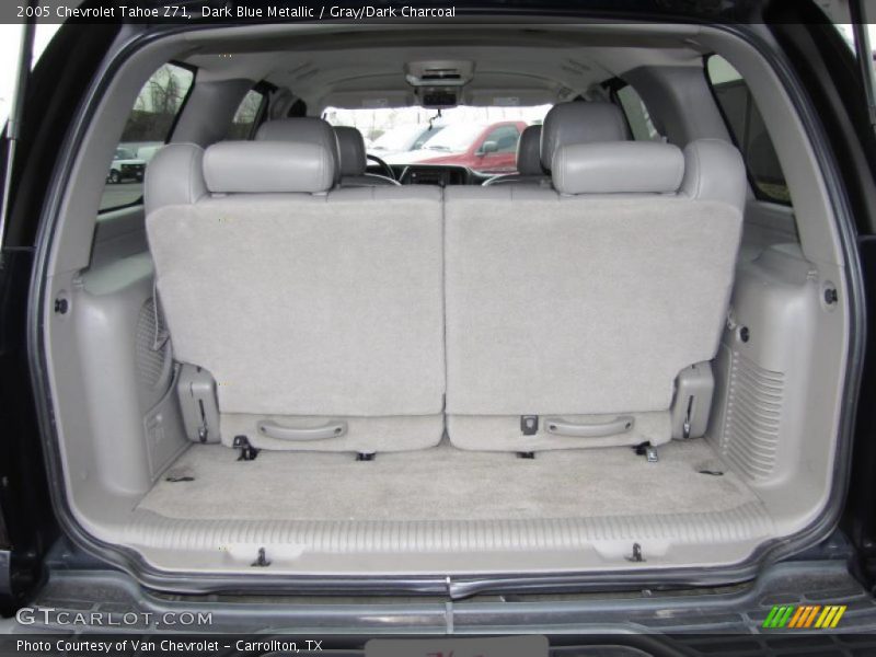 Dark Blue Metallic / Gray/Dark Charcoal 2005 Chevrolet Tahoe Z71