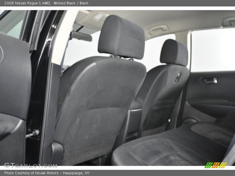 Wicked Black / Black 2008 Nissan Rogue S AWD