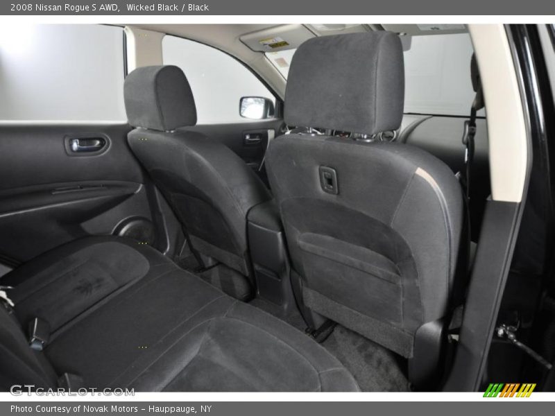 Wicked Black / Black 2008 Nissan Rogue S AWD