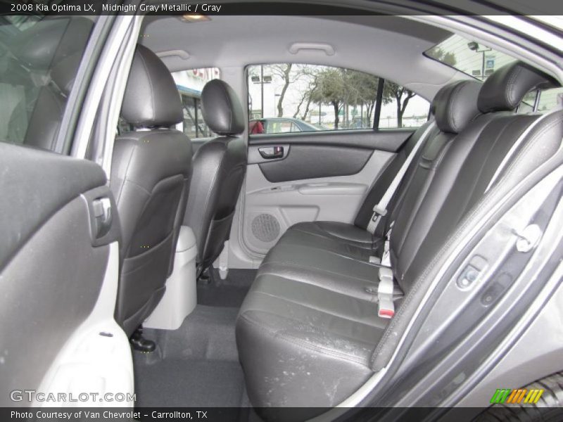 Midnight Gray Metallic / Gray 2008 Kia Optima LX