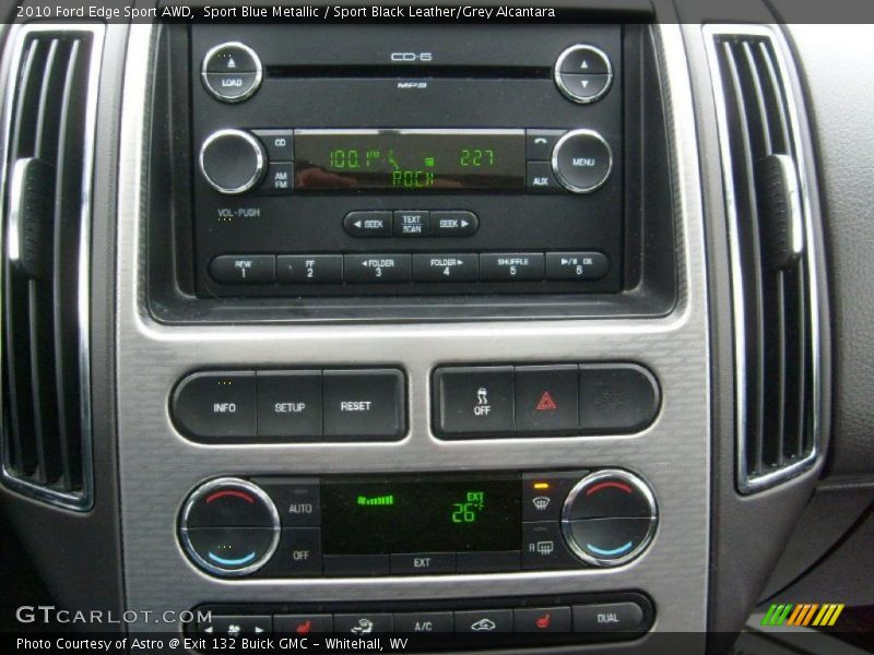 Controls of 2010 Edge Sport AWD