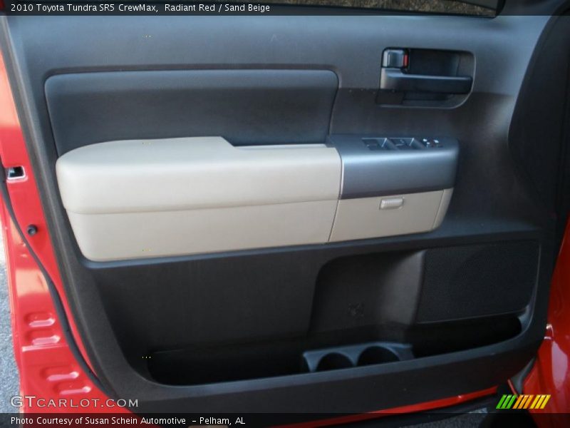 Radiant Red / Sand Beige 2010 Toyota Tundra SR5 CrewMax