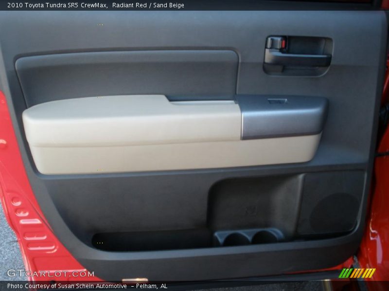 Radiant Red / Sand Beige 2010 Toyota Tundra SR5 CrewMax