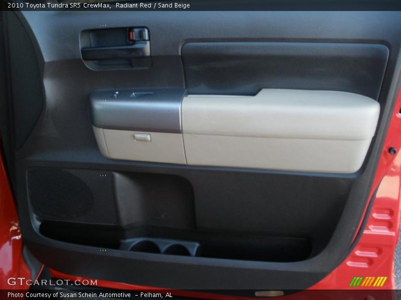 Radiant Red / Sand Beige 2010 Toyota Tundra SR5 CrewMax