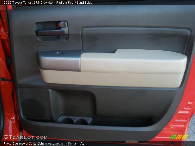 Radiant Red / Sand Beige 2010 Toyota Tundra SR5 CrewMax