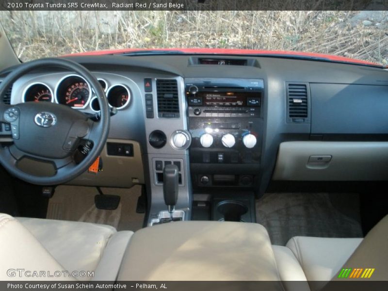 Radiant Red / Sand Beige 2010 Toyota Tundra SR5 CrewMax