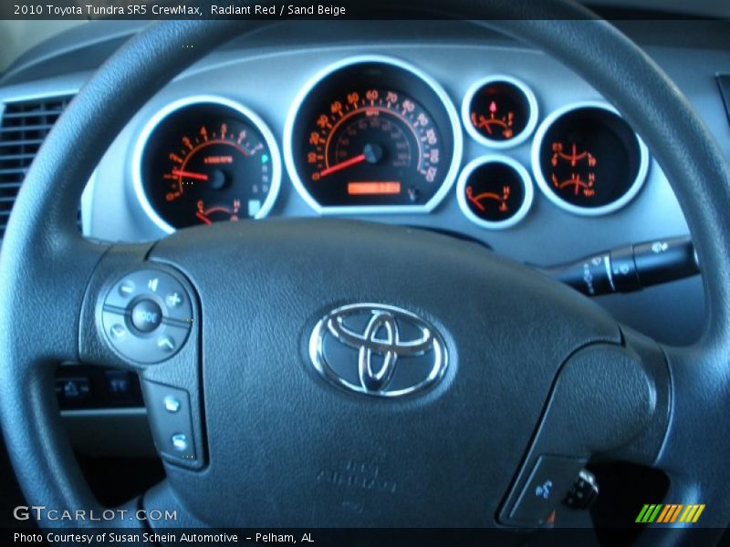 Radiant Red / Sand Beige 2010 Toyota Tundra SR5 CrewMax