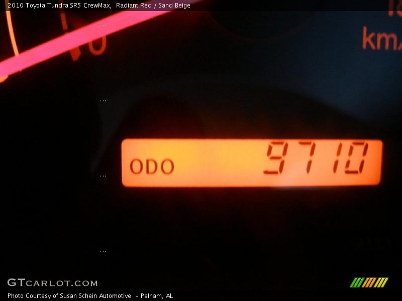 Radiant Red / Sand Beige 2010 Toyota Tundra SR5 CrewMax