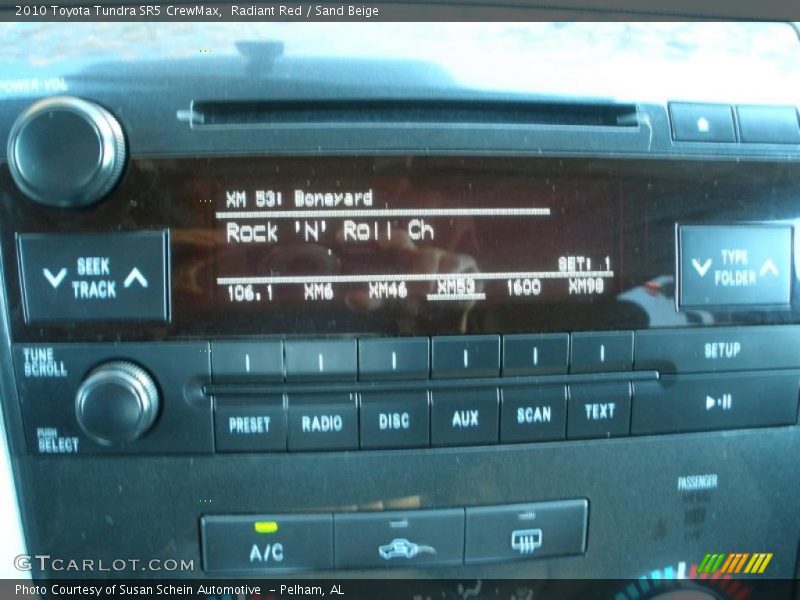 Radiant Red / Sand Beige 2010 Toyota Tundra SR5 CrewMax