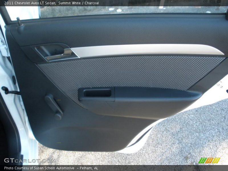Summit White / Charcoal 2011 Chevrolet Aveo LT Sedan