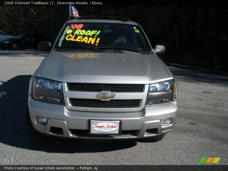 Silverstone Metallic / Ebony 2008 Chevrolet TrailBlazer LT