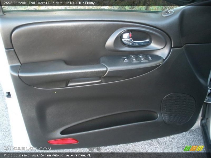 Silverstone Metallic / Ebony 2008 Chevrolet TrailBlazer LT
