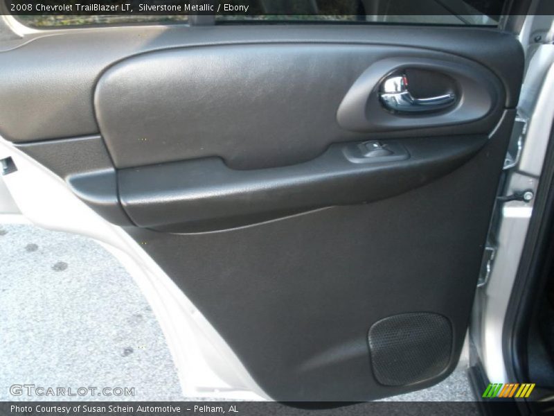 Silverstone Metallic / Ebony 2008 Chevrolet TrailBlazer LT