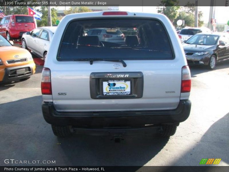 Desert Dune Metallic / Beige 1996 Toyota 4Runner SR5 4x4