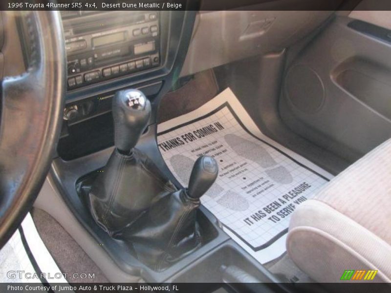  1996 4Runner SR5 4x4 5 Speed Manual Shifter