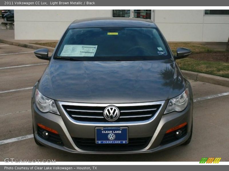 Light Brown Metallic / Black 2011 Volkswagen CC Lux