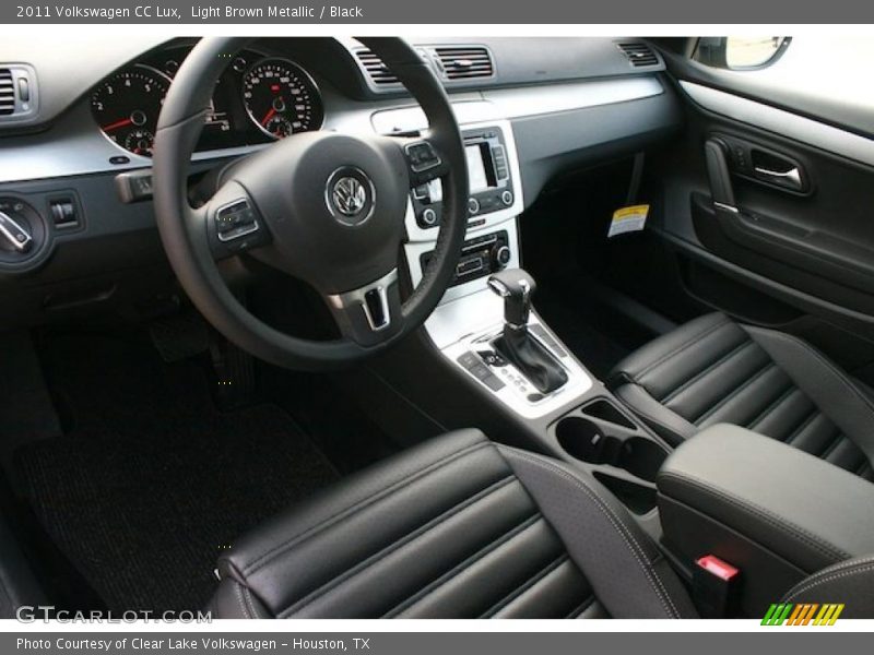 Black Interior - 2011 CC Lux 