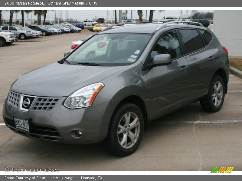 Gotham Gray Metallic / Gray 2008 Nissan Rogue SL