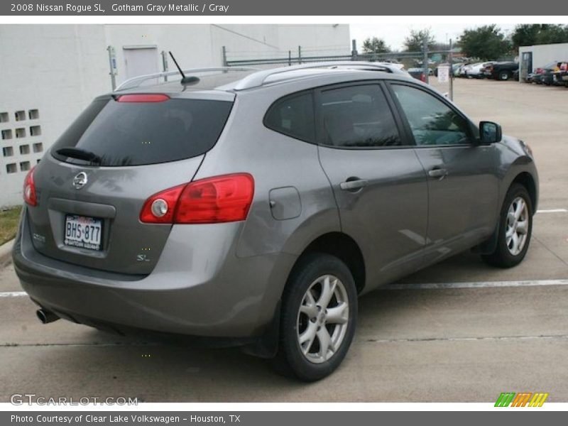 Gotham Gray Metallic / Gray 2008 Nissan Rogue SL
