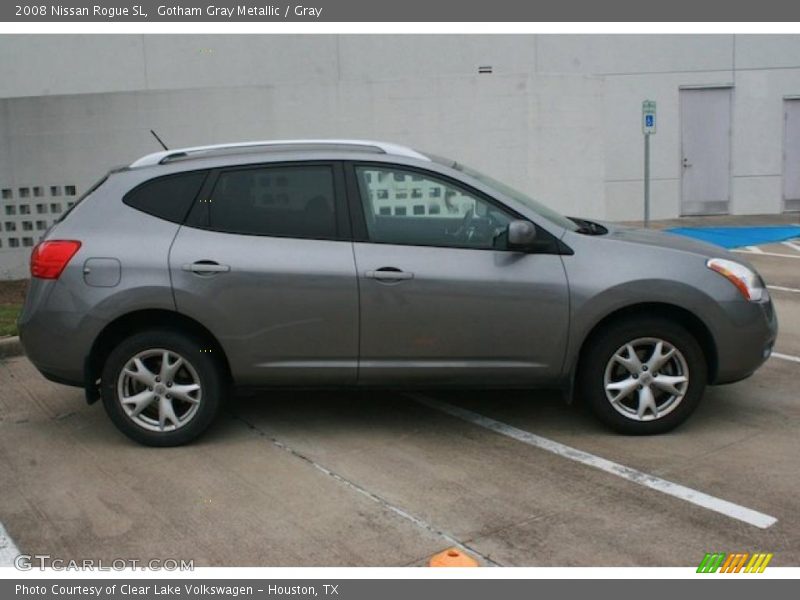Gotham Gray Metallic / Gray 2008 Nissan Rogue SL