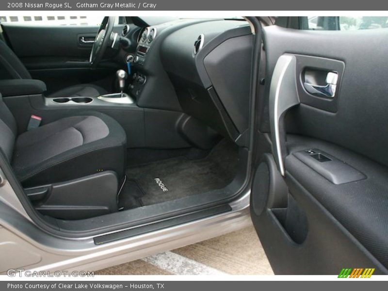 Gotham Gray Metallic / Gray 2008 Nissan Rogue SL