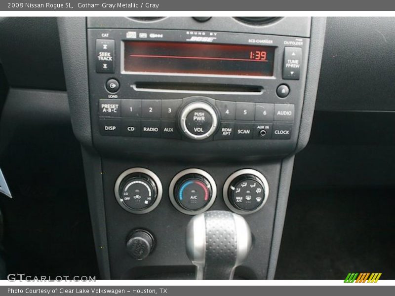 Gotham Gray Metallic / Gray 2008 Nissan Rogue SL