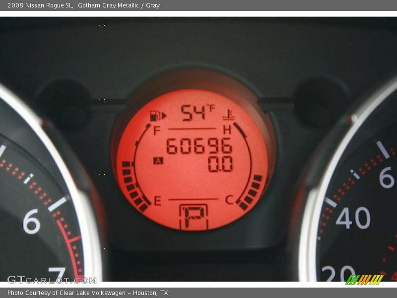 Gotham Gray Metallic / Gray 2008 Nissan Rogue SL