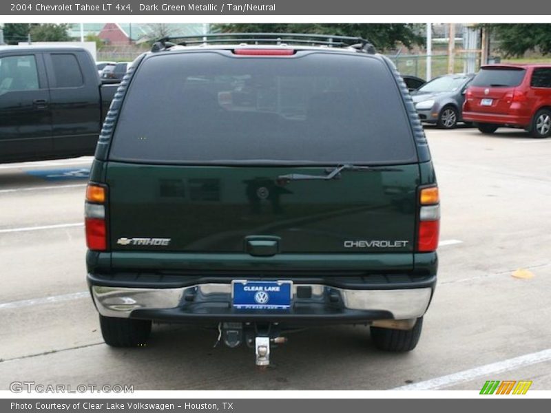 Dark Green Metallic / Tan/Neutral 2004 Chevrolet Tahoe LT 4x4