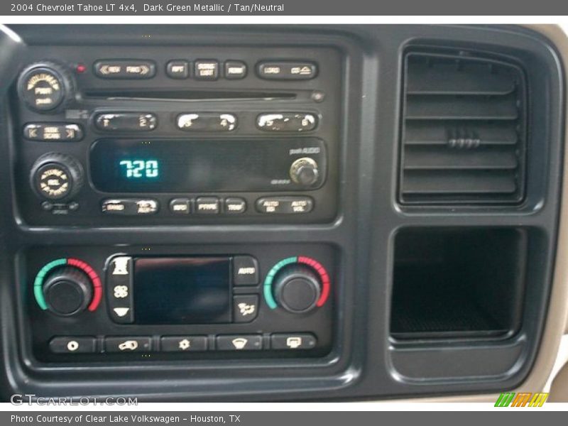 Dark Green Metallic / Tan/Neutral 2004 Chevrolet Tahoe LT 4x4