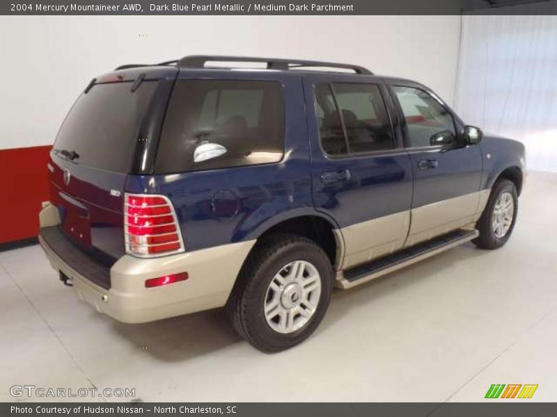 Dark Blue Pearl Metallic / Medium Dark Parchment 2004 Mercury Mountaineer AWD