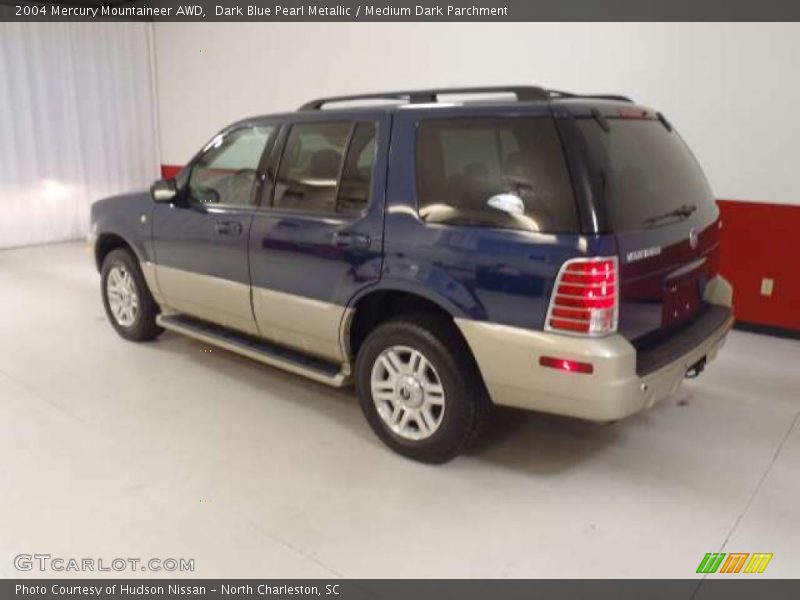 Dark Blue Pearl Metallic / Medium Dark Parchment 2004 Mercury Mountaineer AWD