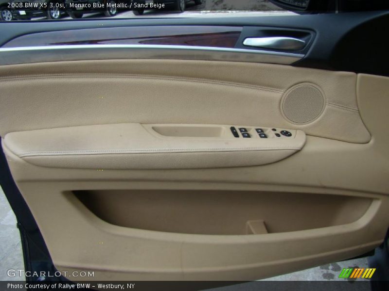 Monaco Blue Metallic / Sand Beige 2008 BMW X5 3.0si