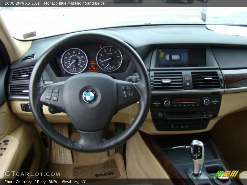 Monaco Blue Metallic / Sand Beige 2008 BMW X5 3.0si