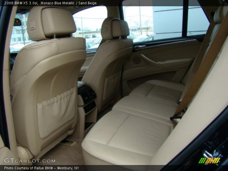 Monaco Blue Metallic / Sand Beige 2008 BMW X5 3.0si