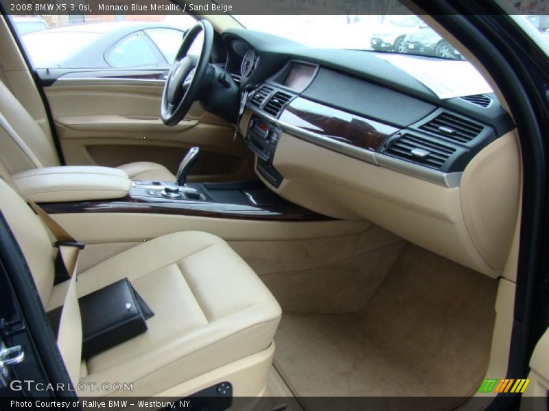 Monaco Blue Metallic / Sand Beige 2008 BMW X5 3.0si