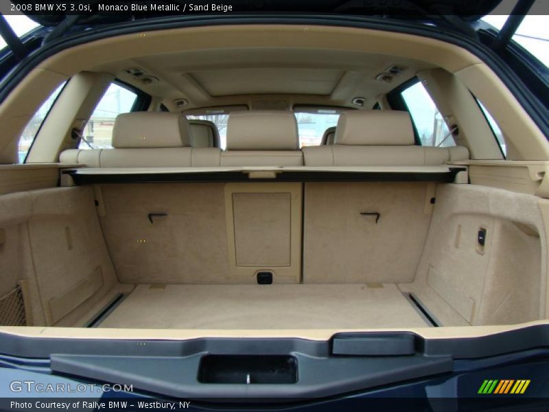 Monaco Blue Metallic / Sand Beige 2008 BMW X5 3.0si
