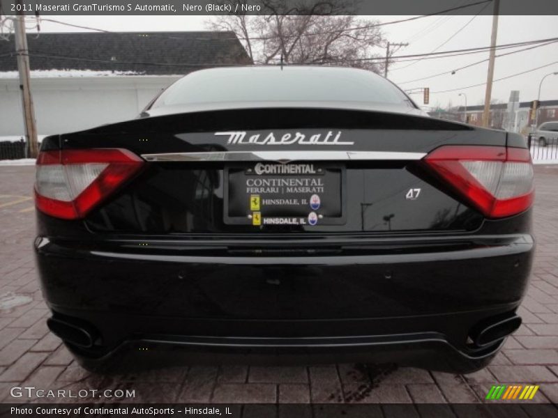 Nero (Black) / Nero 2011 Maserati GranTurismo S Automatic