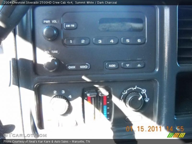 Summit White / Dark Charcoal 2004 Chevrolet Silverado 2500HD Crew Cab 4x4