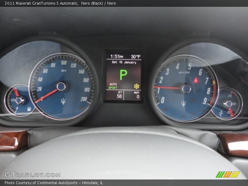  2011 GranTurismo S Automatic S Automatic Gauges