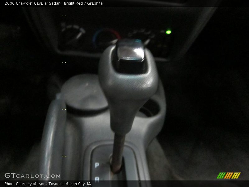 Bright Red / Graphite 2000 Chevrolet Cavalier Sedan