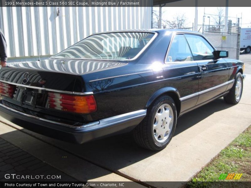  1991 S Class 560 SEC Coupe Midnight Blue