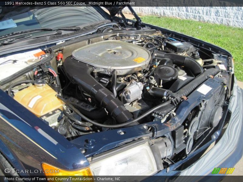  1991 S Class 560 SEC Coupe Engine - 5.6 Liter SOHC 16-Valve V8