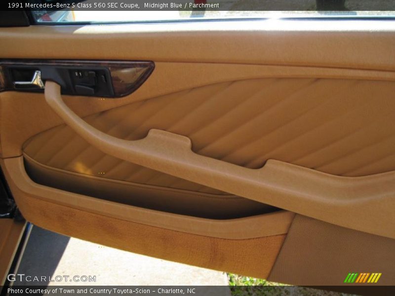 Door Panel of 1991 S Class 560 SEC Coupe