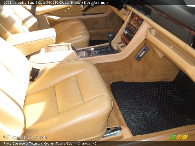  1991 S Class 560 SEC Coupe Parchment Interior
